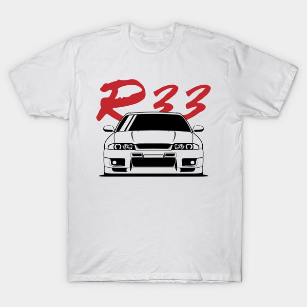 Skyline GTR R33 T-Shirt by Markaryan